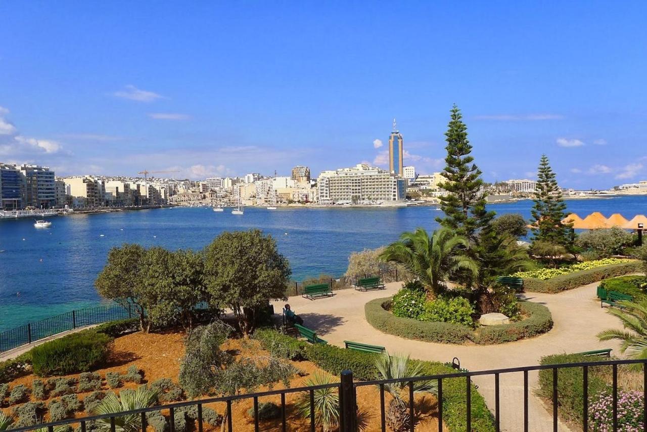 Luxury Apt With Side Seaviews And Pool, Best Location Sliema Dış mekan fotoğraf